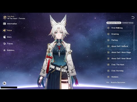 FEIXIAO ALL VOICE LINES (ENGLISH)