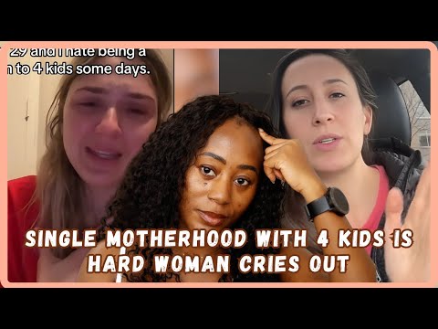 Single Motherhood With 4 Kids Is Tiring Woman Cries Out - Must Watch