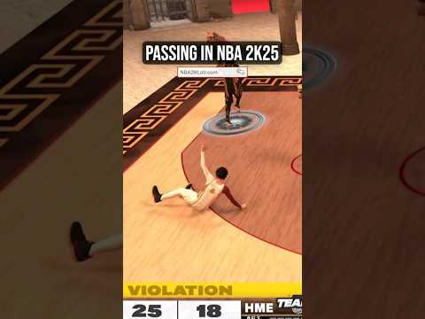 NBA 2K25 Lowlights, Passing in the REC #nba2k25 #2k25