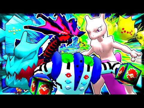 PIXELMON BATTLE FOR 6 LEGENDARY POKEMON! - Super Pixelmon Lucky Block Battle (Minecraft Pokemon Mod)