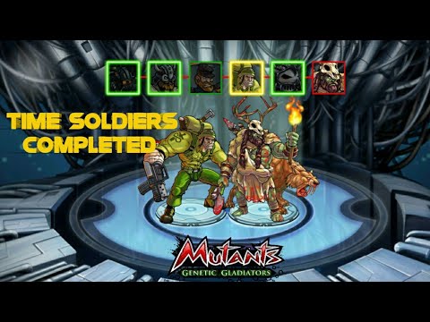 TIME SOLDIERS COMPLETED | I GOT THE PRIMAL | MGG