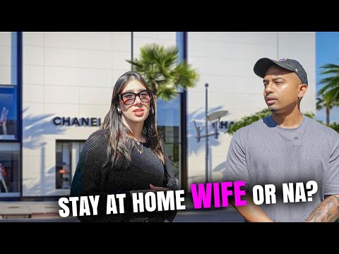 Asking Women If They Prefer to be a "Stay at Home WIFE" or Make MONEY?