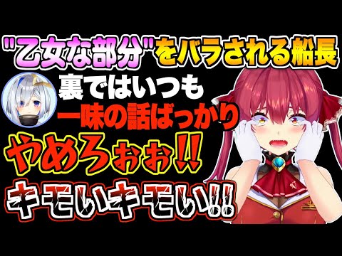 実はかなり乙女な事をホロメンに暴露されるマリン船長【宝鐘マリン/ホロライブ切り抜き】