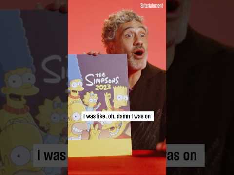 Taika Waititi On Playing Himself in 'The Simpsons'