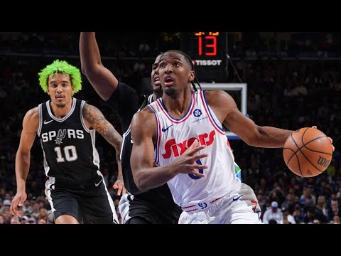 San Antonio Spurs vs Philadelphia 76ers - Full Game Highlights | December 23, 2024-25 NBA Season