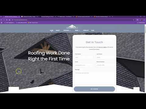 Website Analysis Video for BC Construction Services