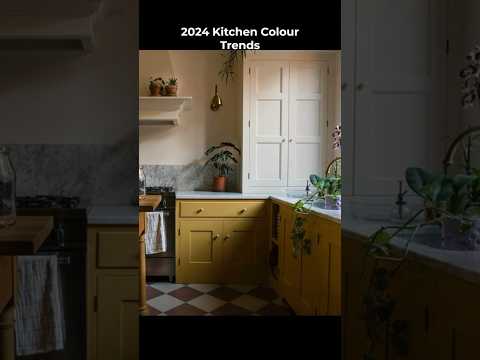 Kitchen Colour Trends! #interiordesign #kitchendesign #hometrends2024