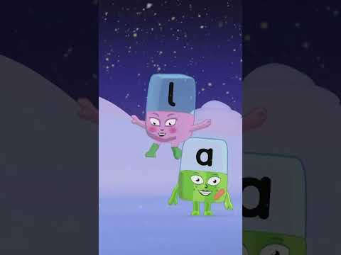 🎁 12 Days Until Christmas! - Holiday Countdown 🕰️ | Learn to Read | @officialalphablocks  #shorts