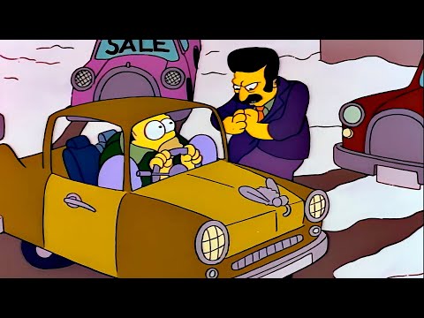 The Simpsons, Homer's New Car! The Simpsons 2024 - Best moments