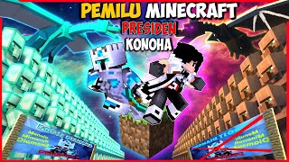 1,000 VILLAGER IKUT PEMILIHAN PRESIDEN KONOHA DI MINECRAFT ! Frost Diamond VS Azuya Sensei