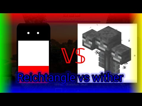 REICHTANGLE VS WITHER BATTLE IN MINECRAFT