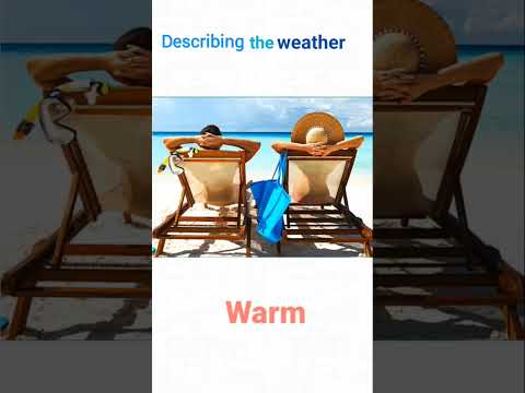 Describe the weather vocabulary #story #english #learning #vocabulary