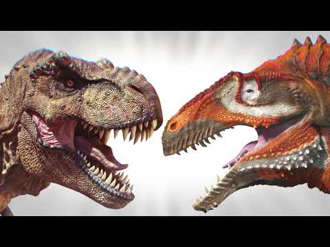 T. rex VS Acrocanthosaurus [Who Would Win?]