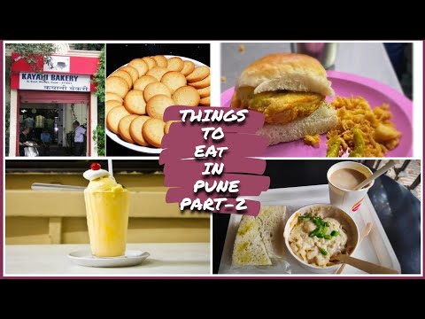 Things To Eat in PUNE Part -2 | Garden Vada Pav | Marz-O-Rin | Mastani 😋