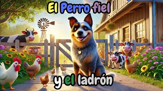 🐶✨ El Perro Fiel y el Ladrón 🏡🌙 | Cuentos Infantiles | Cuentos para dormir