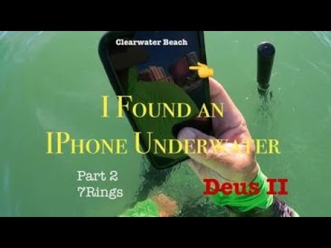 I Found an I Phone Metal Detecting Clearwater Beach Florida