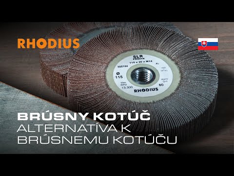 Brúsny kotúč - alternatíva k brúsnemu kotúču