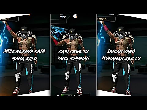 6 PRESET AM FF SOLO KATA KATA SINDIRAN BUAT CEWE & COWO🎟DIBAWAH 5MB VIRAL TIKTOK!!