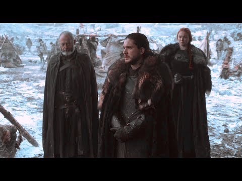 Jon & Sansa meet with the Wildlings | Game of Thrones: 6x07 | HD 1080p