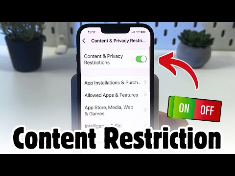 iPhone 16e Guide - How to Enable or Disable Restricted Mode & Content Restrictions