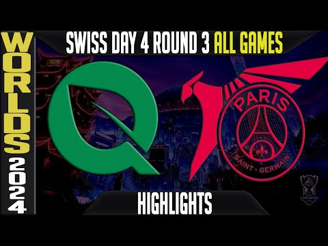 FLY vs PSG Highlights | LoL Worlds 2024 Swiss Stage Day 4 Round 3 | FlyQuest vs PSG Talon