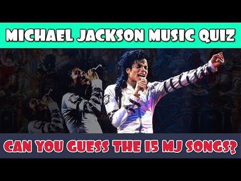 Guess the Michael Jackson Songs Music Quiz