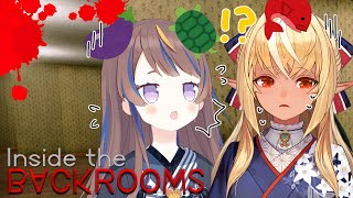 #02【inside the backrooms】正月で浮かれてたら知らない場所に来てしまった件について【不知火フレア/Anya/ホロライブ】