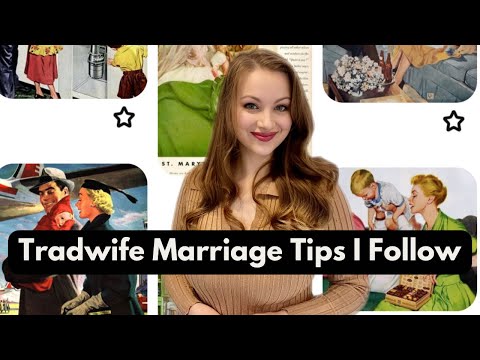 TRADWIFE Marriage Tips I Follow😱