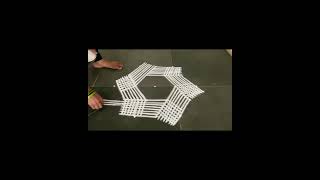 Easy padikolam designs| Simple muggulu designs| easy rangoli designs| Beginners kolam