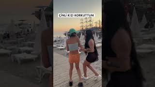 Gözde Akgün | ÇİNLİ KIZ KORKTU | #gözdeakgün #shorts