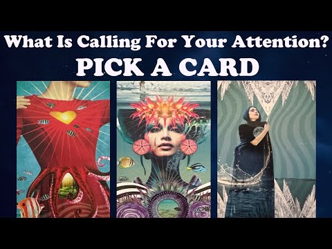 What Is Calling For Your Attention? 💛 PICK A CARD