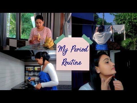 Vlog | My Period Day Routine | Pain Relief & Hygiene Tips