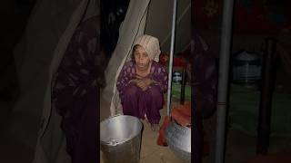 Cute baby girl in desert #traditional #village life #india