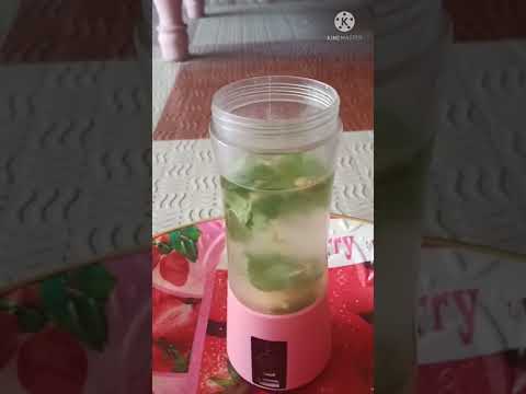 Mint lemon juice/summer drink