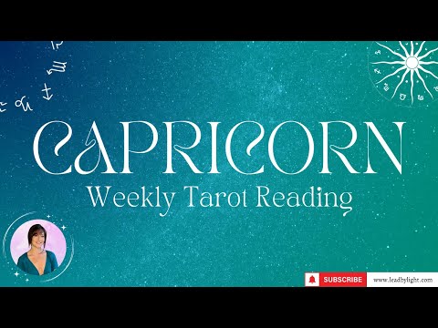 Capricorn ♑️ Weekly Tarot Reading