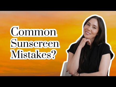 Sunscreen Mistakes You Might Be Making...