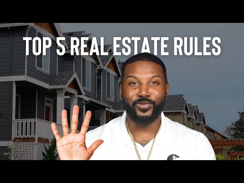 5 Real Estate Rules To Build a HUGE Portfolio