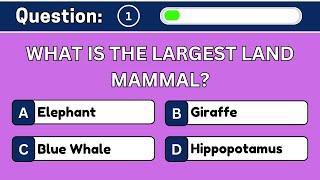 Animal Quiz Master 🙀🐶 Test Your Knowledge of the Animal Kingdom | Trivia Game 😲🥵