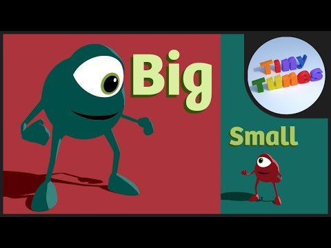 The Opposites Song For Kids | Opposite Words in English | Tiny Tunes