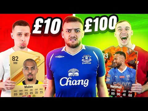 £10 Vs £100 Challenge on FC24