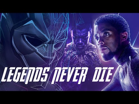 Chadwick Boseman Tribute| Legends Never Die| Black Panther