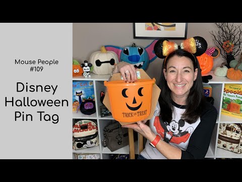 Disney Halloween Pin Tag #109