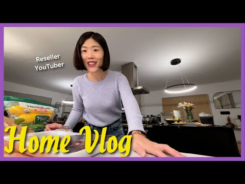 Being 40 Diaries, productive weekend at home, putting together our house, cooking, reseller vlog미국일상