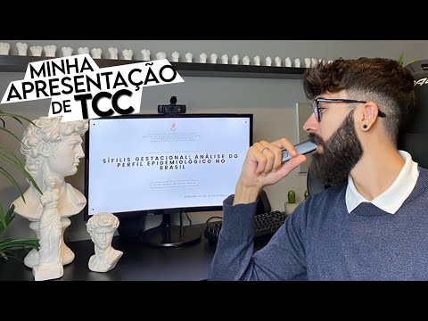 APRESENTEI O MEU TCC EM CASA I Minha apresentação completa!