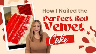 How To Make a Bright Red Velvet Cake from Scratch