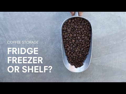 Should you store coffee in the fridge, freezer or shelf?