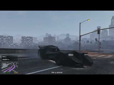 Grand Theft Auto V Gameplay , Cruising with Batmobile