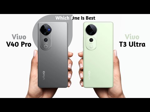 Vivo V40 Pro vs Vivo T3 Ultra