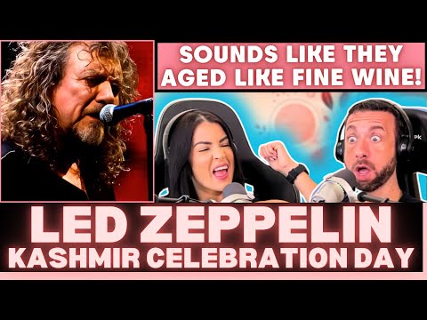 ROBERT PLANT'S VOCAL!  Couple Reacts to Led Zeppelin - Kashmir (Celebration Day) FIRST REACTION!