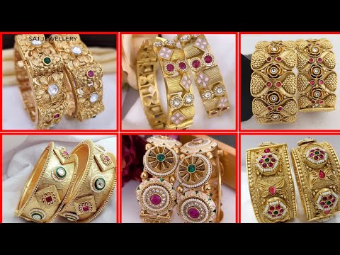 Discover the Beauty of South Indian Bengali Italian Gold Bridal Bangle Sets(SS Style Corner)